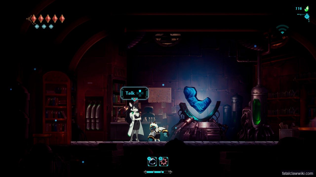 Kisha screenshot for the Fatal Claw characters index